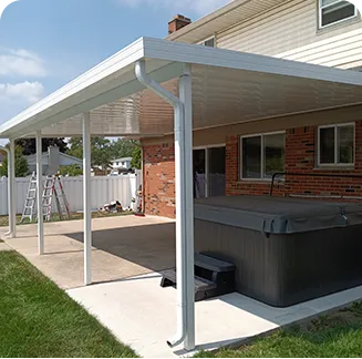 Home Flat Pan Patio Cover