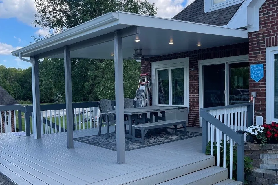 Patio Cover Home in Chicago