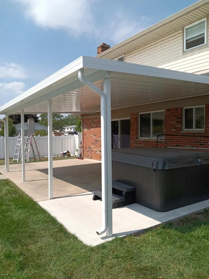 Home Flat Pan Patio Cover