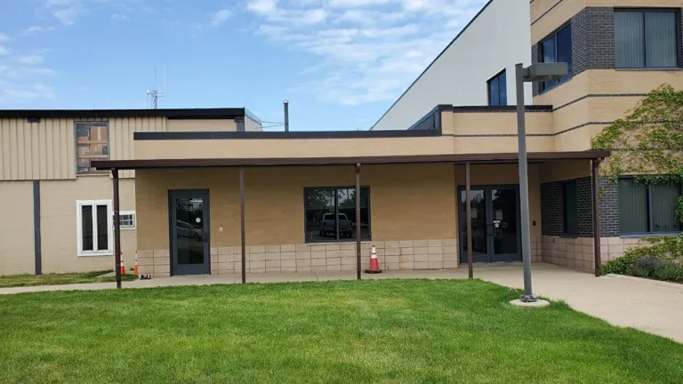 Commercial Canopy Building Front