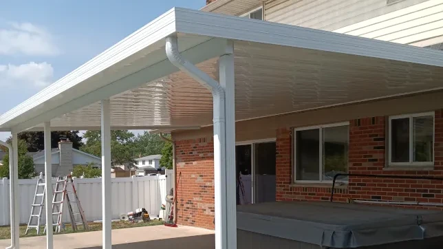 Home Flat Pan Patio Cover