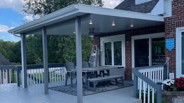 Patio Cover Home in Chicago